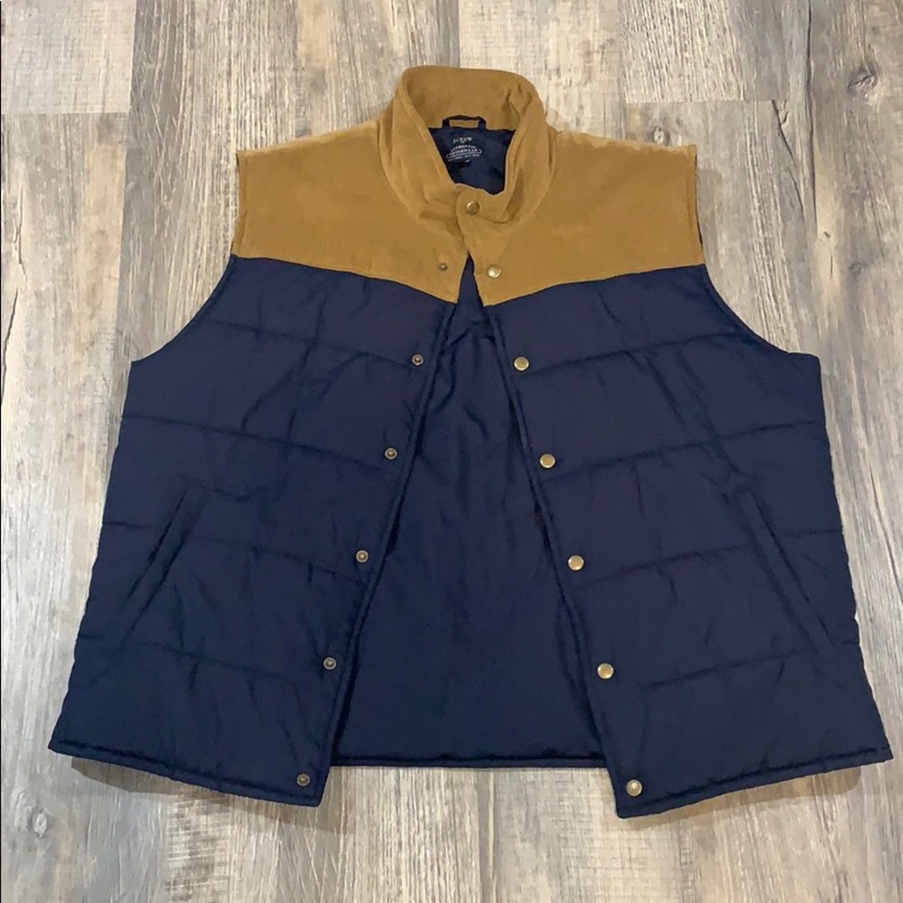 J. CREW PUFFER VEST